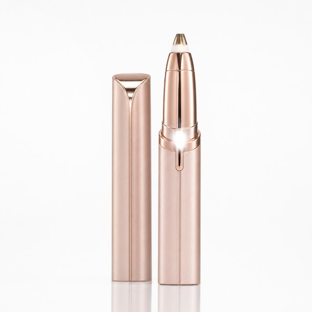**Mini LED Epilator for Eyebrows, Painless Eyebrow & Facial Trimmer**